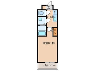 エスリード新栄グラティアの物件間取画像